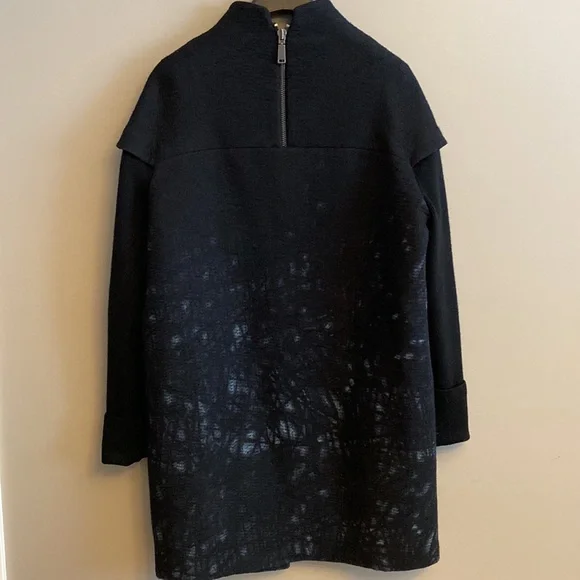 ELIE TAHARI| Minimalist Cocoon Coat - sz M - Picture 8 of 14